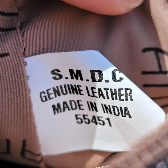 Anna by Anuschka African Leopard Genuine Leather Crossbody Satchel Hand-Painted - Picture 10 of 13